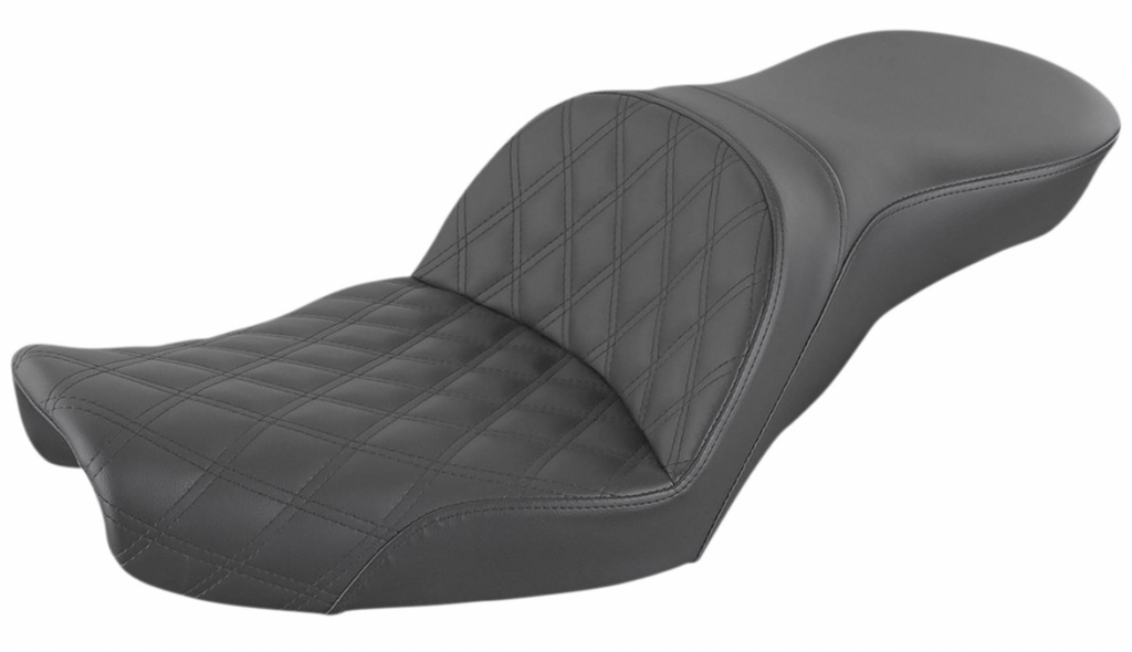 SaddleMen サドルマン シート 黒 ステップアップ LS 06- ダイナ 【公式