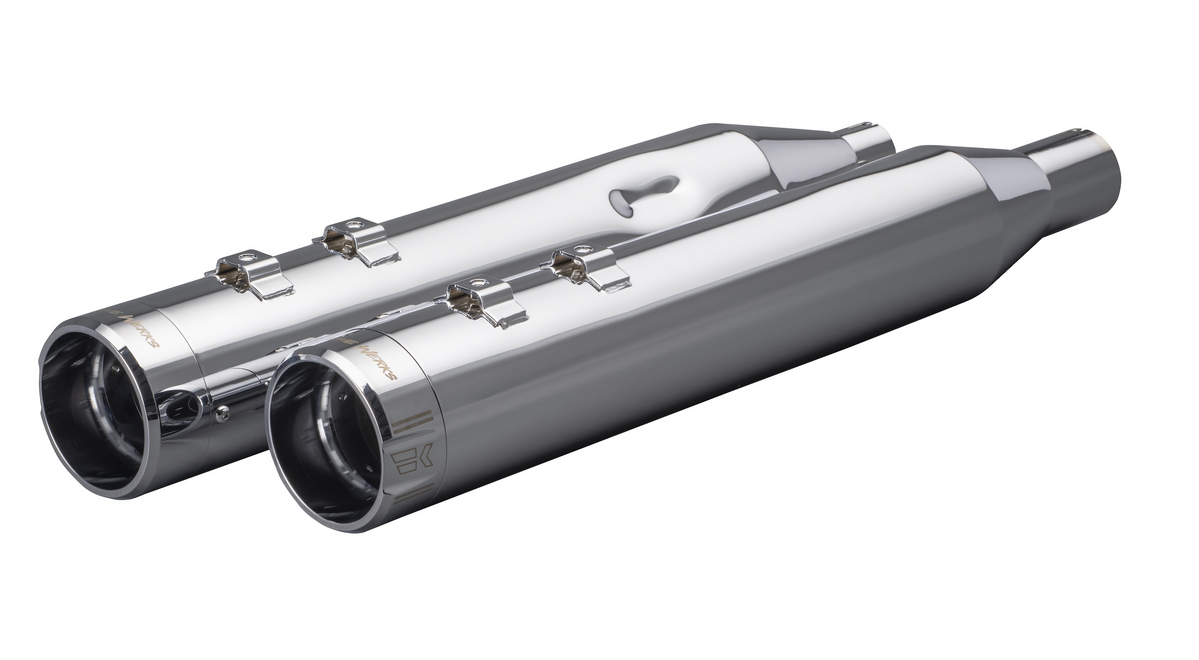 クロームワークス 3インチ HP-PLUS スリップオンマフラー まえ