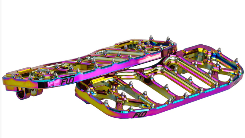 FLO MOTORSPORTS V5 BAGGER / TOURING HARLEY FLOOR BOARDS - JET FUEL