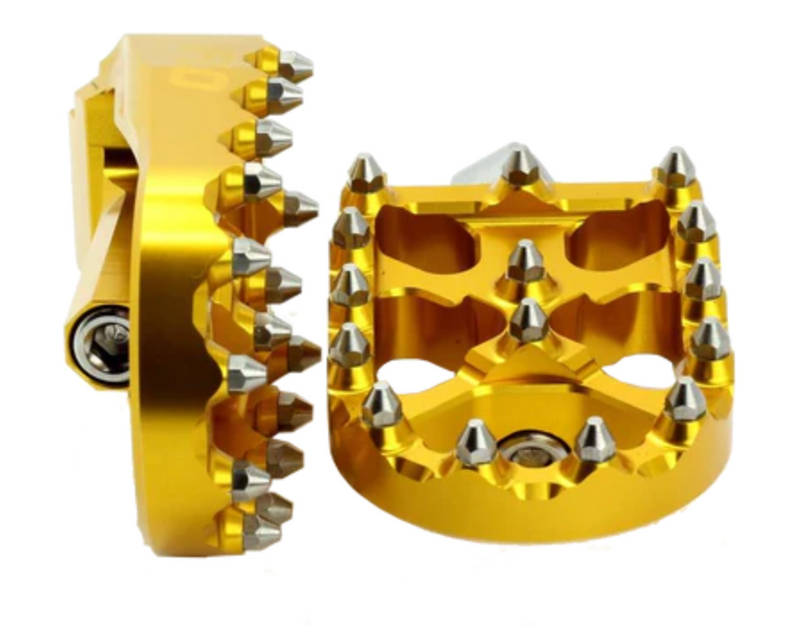 FLO MOTORSPORTS V2 MX STYLE FOR HARLEY DAVIDSON DYNA FXR SPORTSTER - GOLD