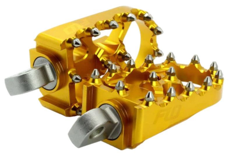 FLO MOTORSPORTS V2 MX STYLE FOR HARLEY DAVIDSON DYNA FXR SPORTSTER - GOLD