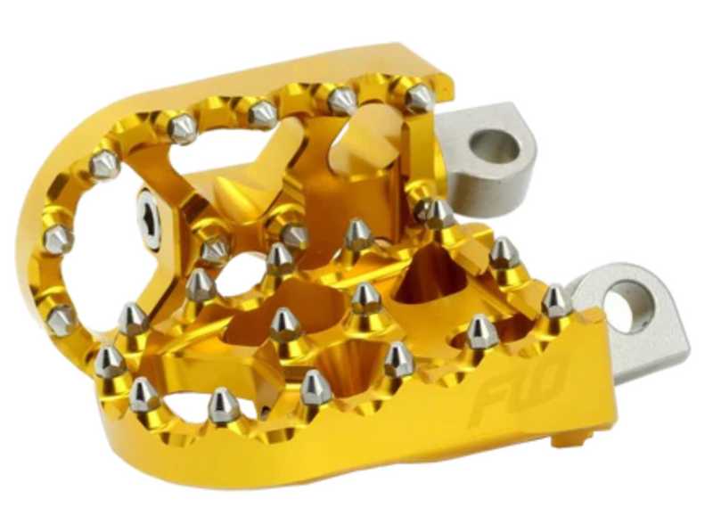FLO MOTORSPORTS V2 MX STYLE FOR HARLEY DAVIDSON DYNA FXR SPORTSTER - GOLD