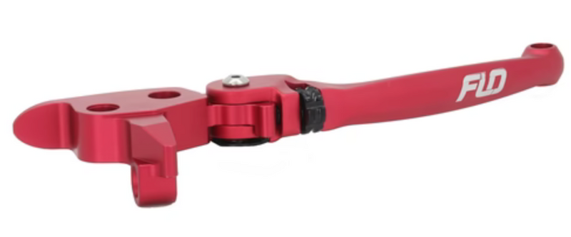 FLO MOTORSPORTS HARLEY FXD DYNA MX STYLE LEVERS 96 -17 - RED