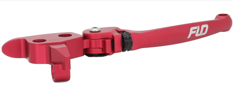 FLO MOTORSPORTS HARLEY TOURING MODELS MX STYLE LEVERS 17 - 20 - RED
