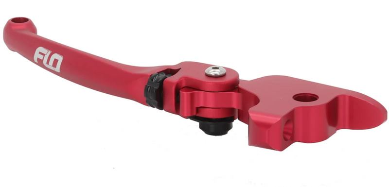 FLO MOTORSPORTS HARLEY TOURING MODELS MX STYLE LEVERS 17 - 20 - RED