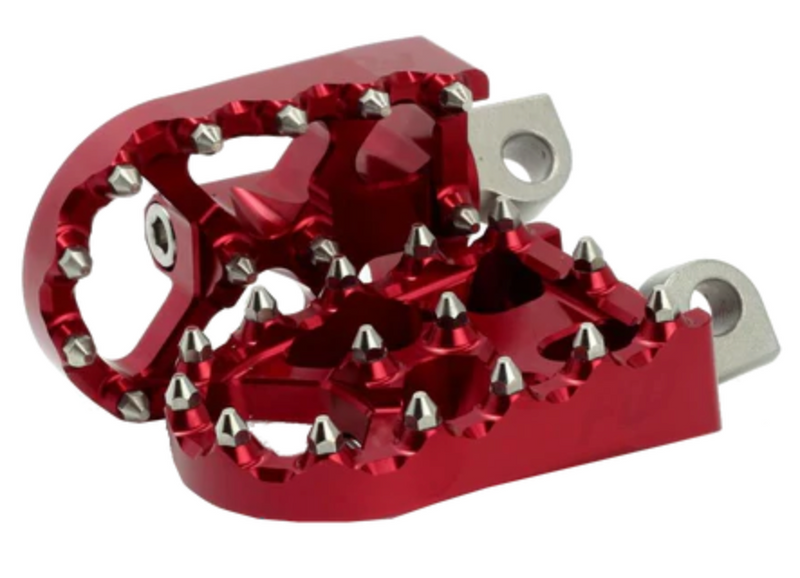 FLO MOTORSPORTS V2 MX STYLE FOR HARLEY DAVIDSON DYNA FXR SPORTSTER - RED