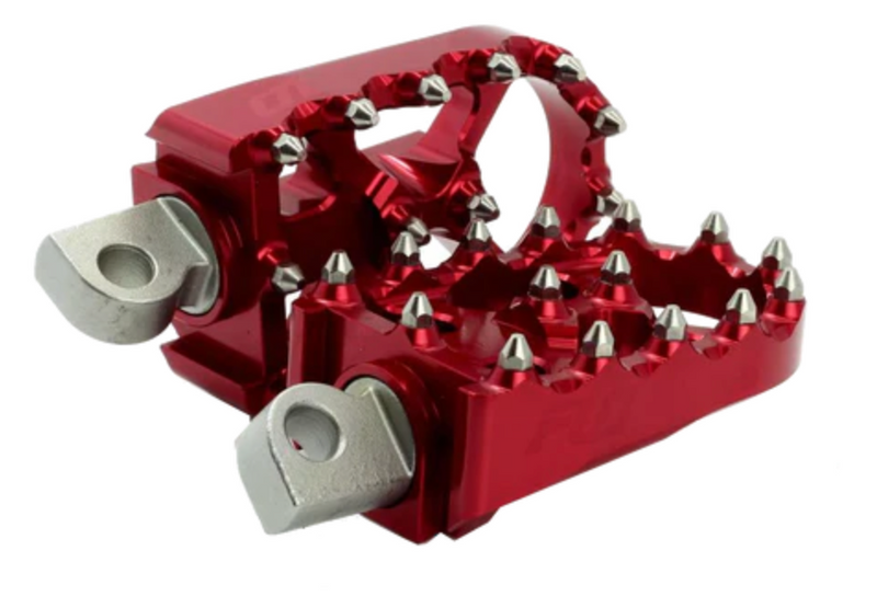 FLO MOTORSPORTS V2 MX STYLE FOR HARLEY DAVIDSON DYNA FXR SPORTSTER - RED