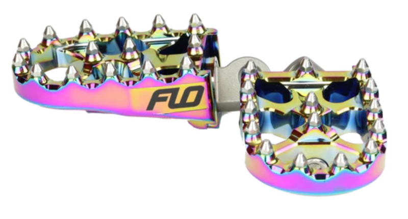 FLO MOTORSPORTS V2 MX STYLE FOR HARLEY DAVIDSON DYNA FXR SPORTSTER - JET FUEL
