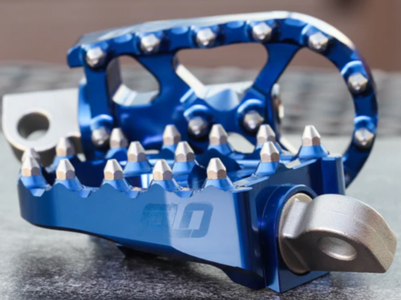 FLO MOTORSPORTS V2 MX STYLE FOR HARLEY DAVIDSON DYNA FXR SPORTSTER - BLUE
