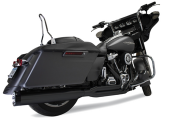 Khrome Werks Outlaw 2-Into-1 Exhaust System - 200775 For Harley Touring 2017-2026