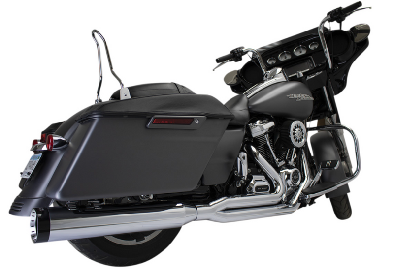 Khrome Werks Outlaw 2-Into-1 Exhaust System - 200770 For Harley Touring 2017-2022