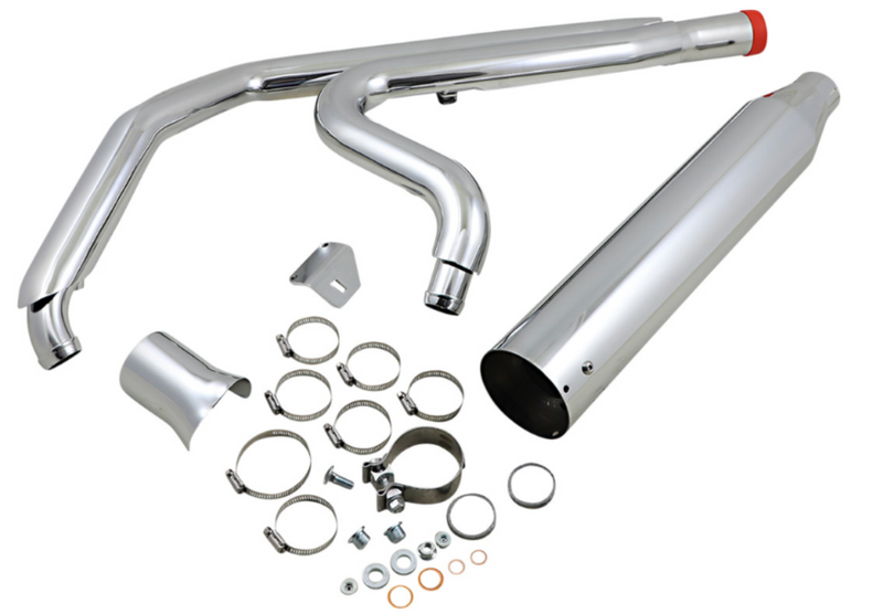 Khrome Werks Outlaw 2-Into-1 Exhaust System - 200770 For Harley Touring 2017-2022