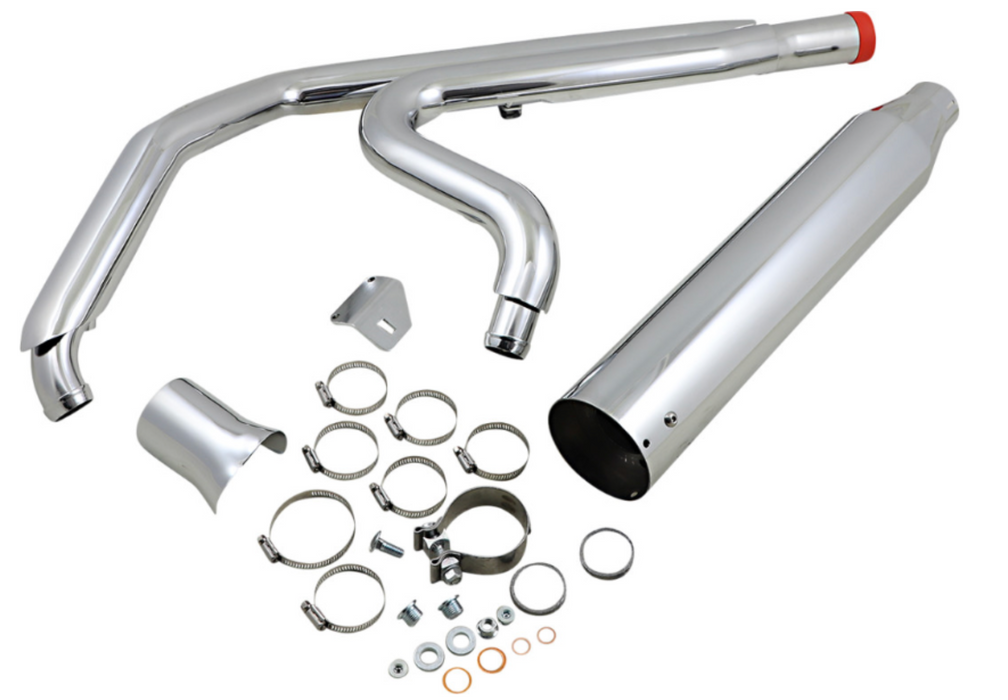KHROME WERKS 1800-2514 200770 2:1 Outlaw Exhaust System- Chrome