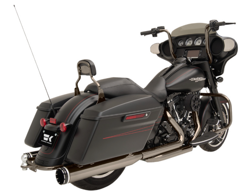 Khrome Werks Dominator Cross-Under Exhaust System - 201830 For Harley Touring 2009-2016