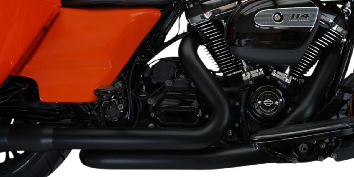 Khrome Werks Aggressor 2-Into-2 Header System - 200920 For Harley