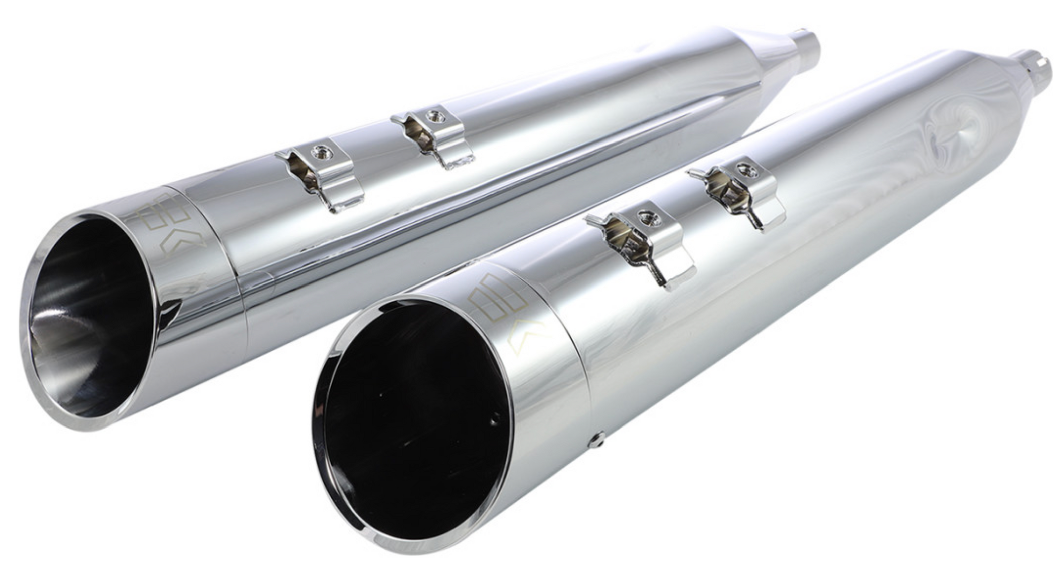 KHROME WERKS 18011483 202660 41/2" HPPlus® SlipOn Mufflers Chrom — SpazCycle