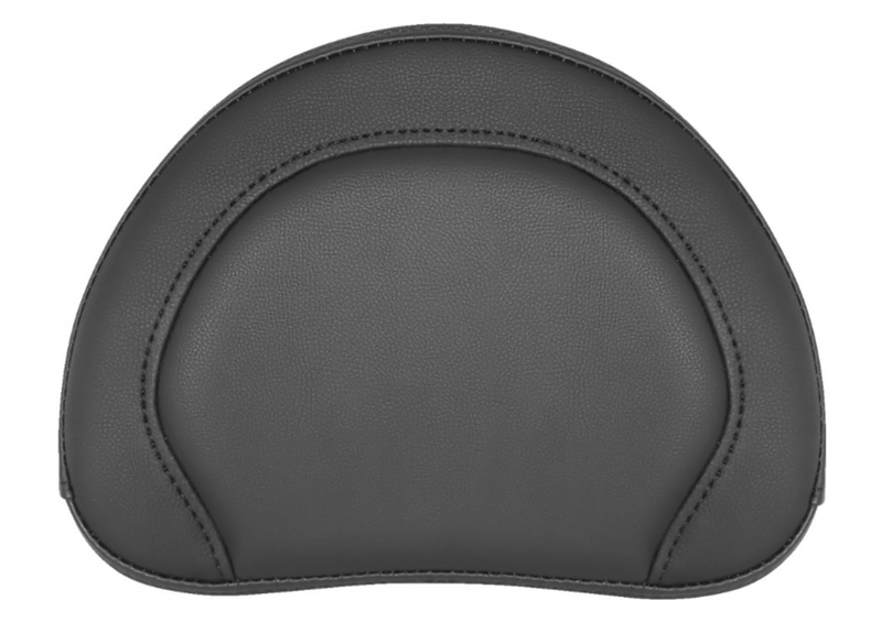 SADDLEMEN 0822-0503 051347 Universal Sissybar Pad for RoadSofa™ - Black W/Black Stitching
