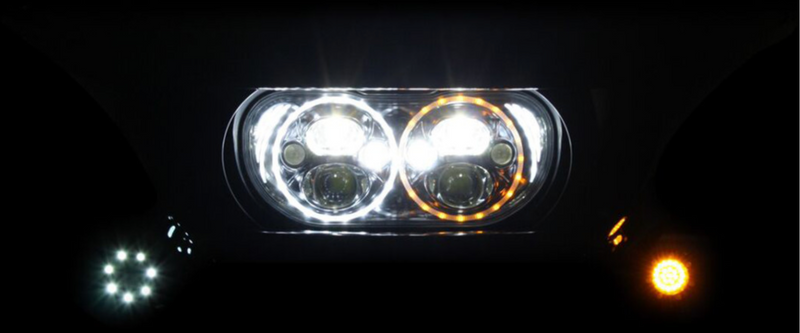 Custom Dynamics Headlight - CDTB-RG-15-B For Harley Road Glide 2015-2025