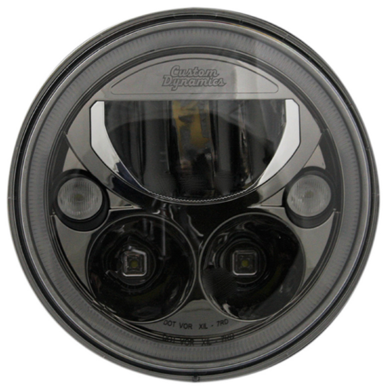 Custom Dynamics TruBEAM® Headlight - CDTB-7-B For Harley Motorcycles 1981-2025