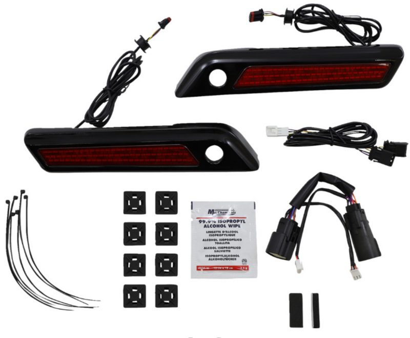 (OPEN BOX) Custom Dynamics Accent Light - CD-SBL-BCM-RB For Harley Touring 2014-2025