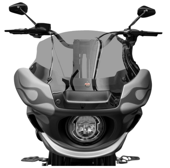KODLIN MOTORCYCLE 0602-1424 K55121 Risers - Fastback - 10" - Black