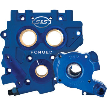 S&S CYCLE  0932-0111 310-0732TC3 Oil Pump and Cam Support Plate Kit