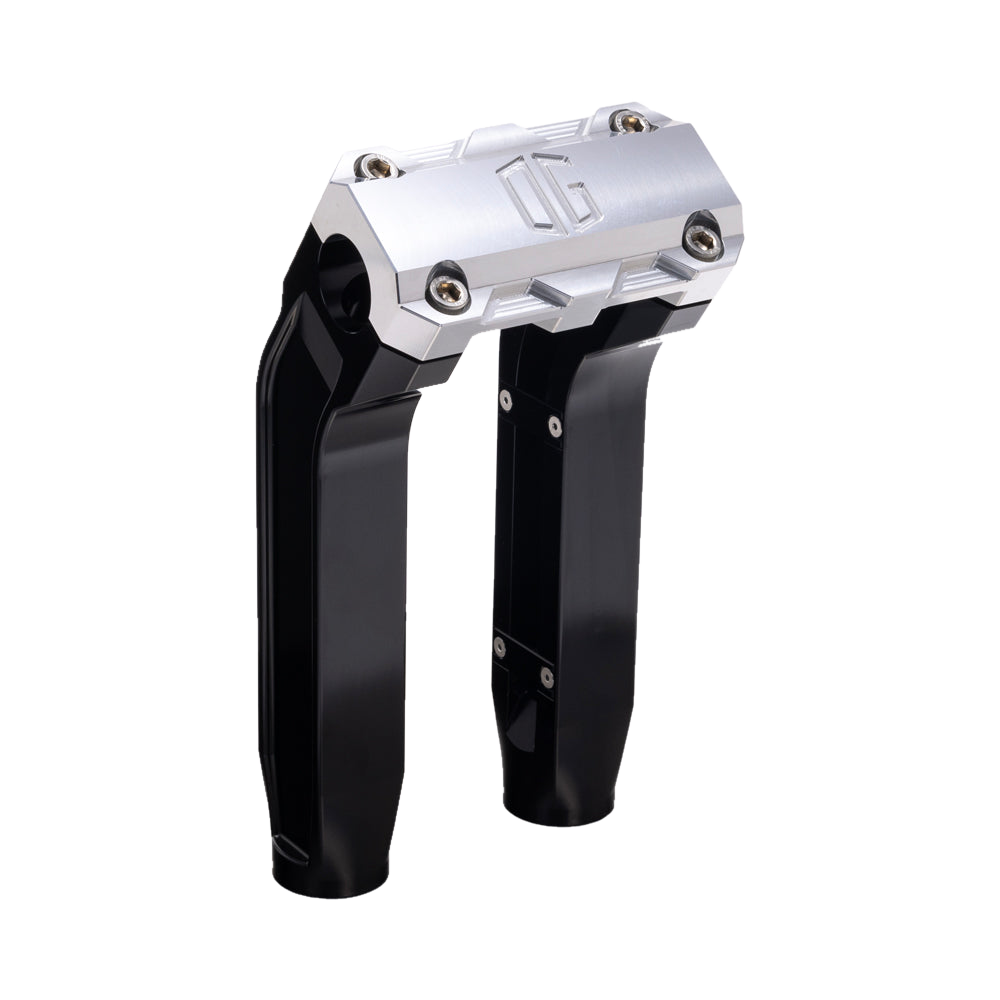 OG 8.5 inch Pull-Back Risers with aluminum top clamp